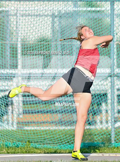 Thumbnail 1 in IHSAA Pike Regional (Discus)  photogallery.