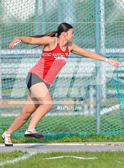 Thumbnail 1 in IHSAA Pike Regional (Discus)  photogallery.