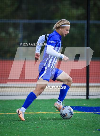 Thumbnail 2 in Holmdel vs Arthur L. Johnson (NJSIAA Central Jersey Group 2 Semifinal)  photogallery.