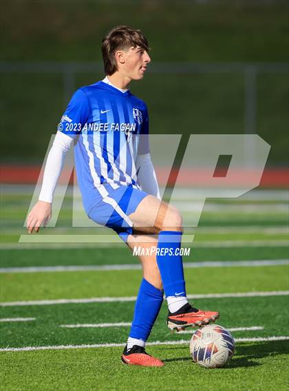 Thumbnail 1 in Holmdel vs Arthur L. Johnson (NJSIAA Central Jersey Group 2 Semifinal)  photogallery.
