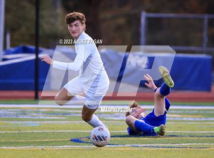 Thumbnail 1 in Holmdel vs Arthur L. Johnson (NJSIAA Central Jersey Group 2 Semifinal)  photogallery.