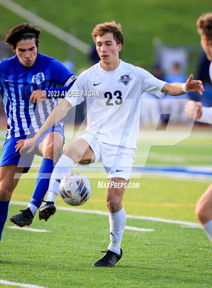 Thumbnail 1 in Holmdel vs Arthur L. Johnson (NJSIAA Central Jersey Group 2 Semifinal)  photogallery.