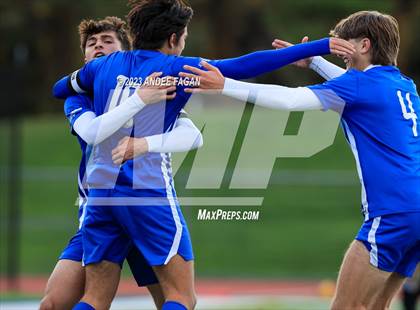 Thumbnail 1 in Holmdel vs Arthur L. Johnson (NJSIAA Central Jersey Group 2 Semifinal)  photogallery.
