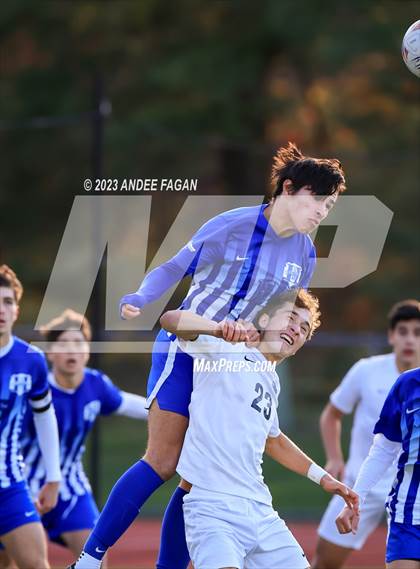 Thumbnail 1 in Holmdel vs Arthur L. Johnson (NJSIAA Central Jersey Group 2 Semifinal)  photogallery.