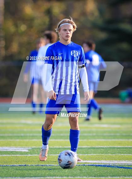 Thumbnail 2 in Holmdel vs Arthur L. Johnson (NJSIAA Central Jersey Group 2 Semifinal)  photogallery.