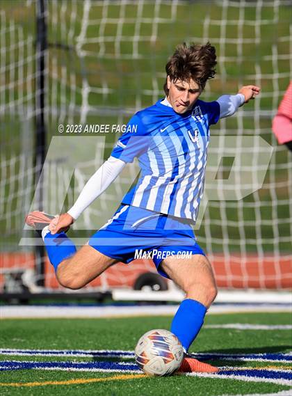 Thumbnail 2 in Holmdel vs Arthur L. Johnson (NJSIAA Central Jersey Group 2 Semifinal)  photogallery.