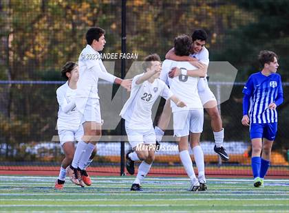 Thumbnail 3 in Holmdel vs Arthur L. Johnson (NJSIAA Central Jersey Group 2 Semifinal)  photogallery.