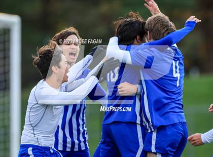 Thumbnail 2 in Holmdel vs Arthur L. Johnson (NJSIAA Central Jersey Group 2 Semifinal)  photogallery.