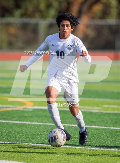 Thumbnail 2 in Holmdel vs Arthur L. Johnson (NJSIAA Central Jersey Group 2 Semifinal)  photogallery.
