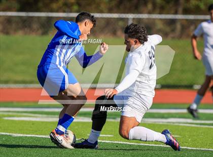 Thumbnail 3 in Holmdel vs Arthur L. Johnson (NJSIAA Central Jersey Group 2 Semifinal)  photogallery.