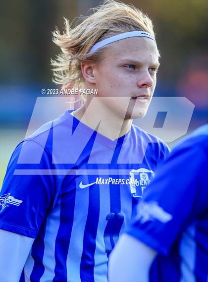 Thumbnail 1 in Holmdel vs Arthur L. Johnson (NJSIAA Central Jersey Group 2 Semifinal)  photogallery.