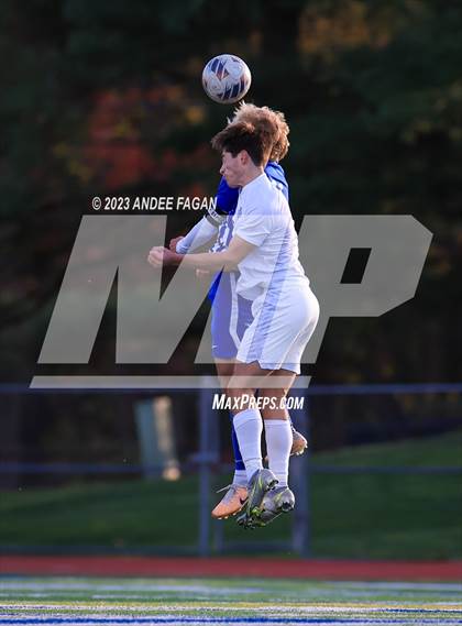 Thumbnail 2 in Holmdel vs Arthur L. Johnson (NJSIAA Central Jersey Group 2 Semifinal)  photogallery.