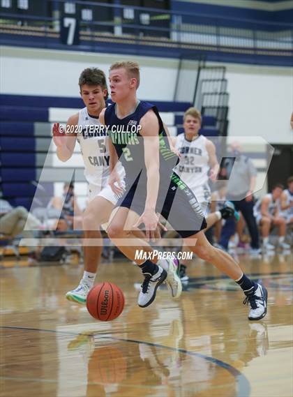 Thumbnail 3 in Timpanogos vs. Corner Canyon (CC Winter Invitational) photogallery.