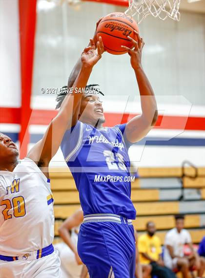 Thumbnail 2 in Washington vs. Fort Bend Willowridge (FBISD Invitational) photogallery.