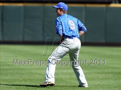 Thumbnail 1 in Leander vs. Carroll (Rock Hardball Classic) photogallery.