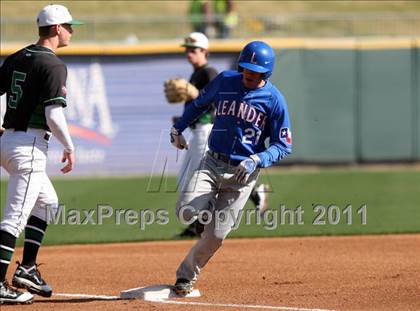 Thumbnail 2 in Leander vs. Carroll (Rock Hardball Classic) photogallery.