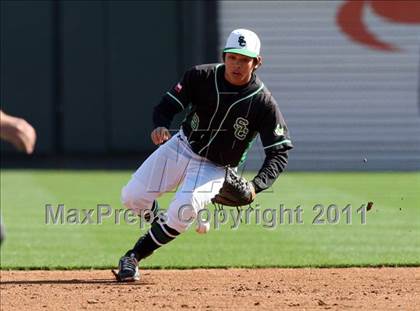 Thumbnail 3 in Leander vs. Carroll (Rock Hardball Classic) photogallery.