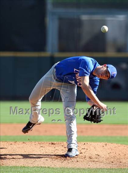 Thumbnail 2 in Leander vs. Carroll (Rock Hardball Classic) photogallery.