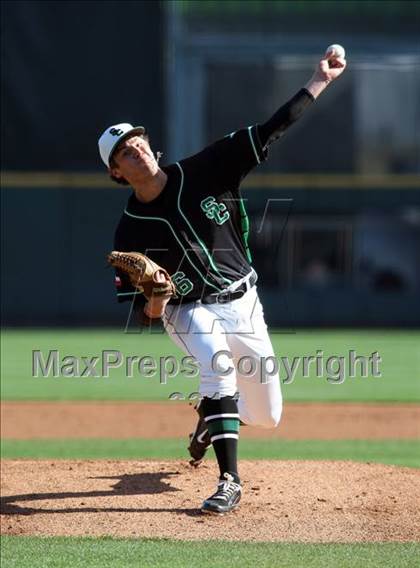 Thumbnail 2 in Leander vs. Carroll (Rock Hardball Classic) photogallery.