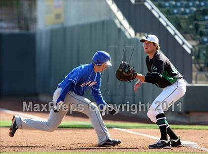 Thumbnail 1 in Leander vs. Carroll (Rock Hardball Classic) photogallery.