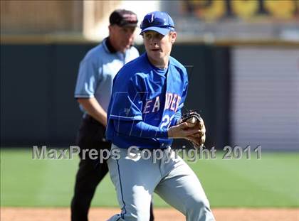 Thumbnail 1 in Leander vs. Carroll (Rock Hardball Classic) photogallery.