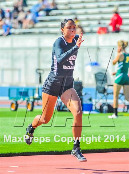 Thumbnail 1 in CIF State Track & Field Championships (Girls High Jump Prelims) photogallery.