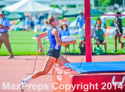 Thumbnail 1 in CIF State Track & Field Championships (Girls High Jump Prelims) photogallery.