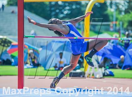 Thumbnail 1 in CIF State Track & Field Championships (Girls High Jump Prelims) photogallery.