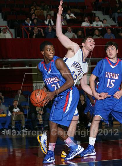 Thumbnail 2 in Mahopac vs Archbishop Stepinac (Slam Dunk Tournament) photogallery.