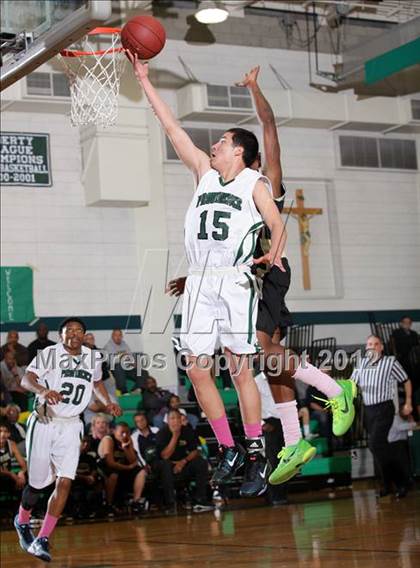 Thumbnail 2 in Kilpatrick vs. Providence (CIF SS Playoffs) photogallery.
