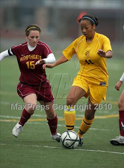 Thumbnail 2 in Northgate @ Bishop O'Dowd (CIF NCS D2 Playoffs) photogallery.