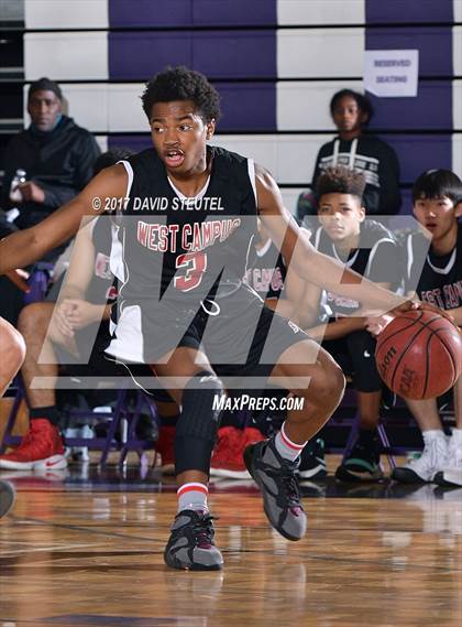 Thumbnail 3 in West Campus vs. Liberty Ranch (St. Hope Elite Classic) photogallery.