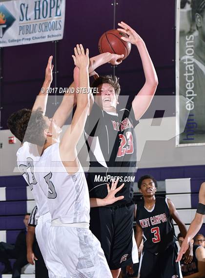 Thumbnail 3 in West Campus vs. Liberty Ranch (St. Hope Elite Classic) photogallery.