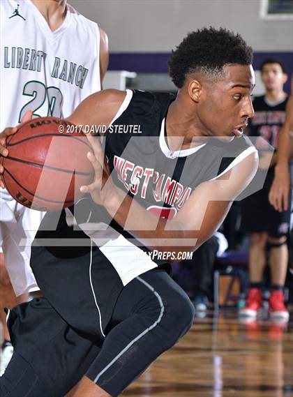 Thumbnail 1 in West Campus vs. Liberty Ranch (St. Hope Elite Classic) photogallery.