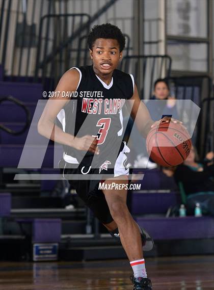 Thumbnail 3 in West Campus vs. Liberty Ranch (St. Hope Elite Classic) photogallery.