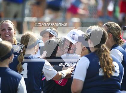 Thumbnail 2 in Flower Mound vs. Midway (UIL 6A Softball Div I State Semifinals) photogallery.
