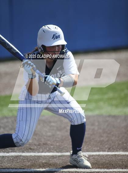 Thumbnail 3 in Flower Mound vs. Midway (UIL 6A Softball Div I State Semifinals) photogallery.