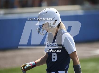 Thumbnail 3 in Flower Mound vs. Midway (UIL 6A Softball Div I State Semifinals) photogallery.