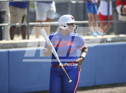 Thumbnail 3 in Flower Mound vs. Midway (UIL 6A Softball Div I State Semifinals) photogallery.
