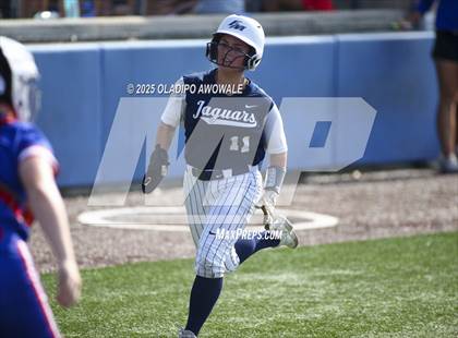 Thumbnail 2 in Flower Mound vs. Midway (UIL 6A Softball Div I State Semifinals) photogallery.