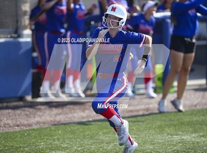 Thumbnail 2 in Flower Mound vs. Midway (UIL 6A Softball Div I State Semifinals) photogallery.