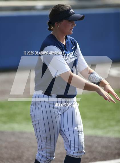 Thumbnail 2 in Flower Mound vs. Midway (UIL 6A Softball Div I State Semifinals) photogallery.