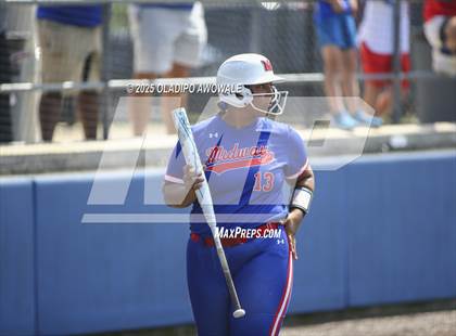 Thumbnail 2 in Flower Mound vs. Midway (UIL 6A Softball Div I State Semifinals) photogallery.