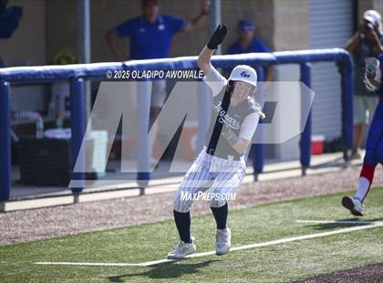 Thumbnail 3 in Flower Mound vs. Midway (UIL 6A Softball Div I State Semifinals) photogallery.