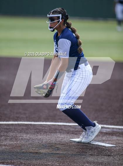 Thumbnail 2 in Flower Mound vs. Midway (UIL 6A Softball Div I State Semifinals) photogallery.