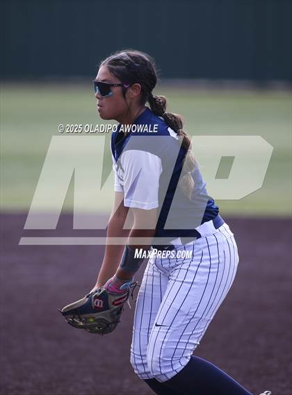 Thumbnail 1 in Flower Mound vs. Midway (UIL 6A Softball Div I State Semifinals) photogallery.