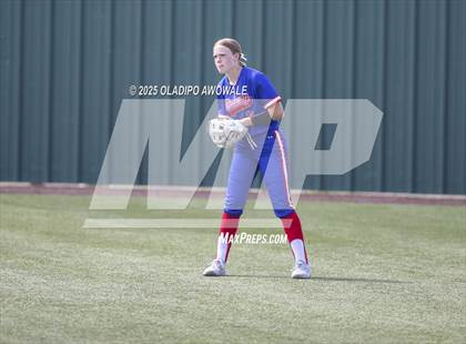 Thumbnail 3 in Flower Mound vs. Midway (UIL 6A Softball Div I State Semifinals) photogallery.