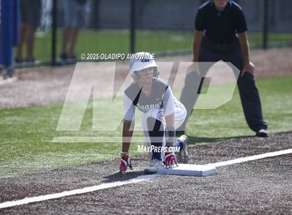 Thumbnail 2 in Flower Mound vs. Midway (UIL 6A Softball Div I State Semifinals) photogallery.
