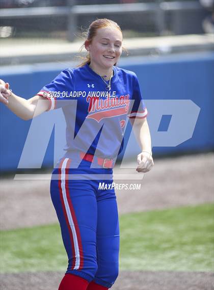 Thumbnail 1 in Flower Mound vs. Midway (UIL 6A Softball Div I State Semifinals) photogallery.