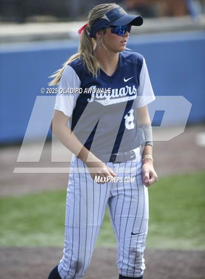 Thumbnail 1 in Flower Mound vs. Midway (UIL 6A Softball Div I State Semifinals) photogallery.
